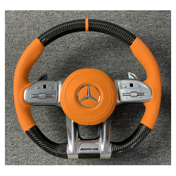 Premium carbon fibre Mercedes compatible steering wheel CF-005