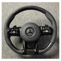 Premium carbon fibre Mercedes compatible steering wheel CF-007