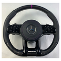 Premium carbon fibre Mercedes compatible steering wheel CF-011