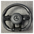 Premium carbon fibre Mercedes compatible steering wheel CF-031
