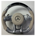 Premium carbon fibre Mercedes compatible steering wheel CF-032