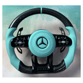 Premium carbon fibre Mercedes compatible steering wheel CF-044