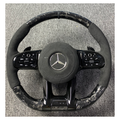 Premium forged carbon Mercedes compatible steering wheel FC-014