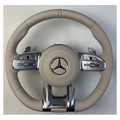 RIVEN premium real leather Mercedes compatible steering wheel LEA-003