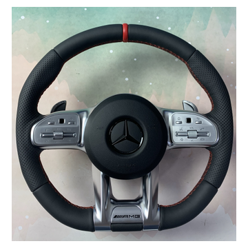 RIVEN real leather steering wheel design LEA-006