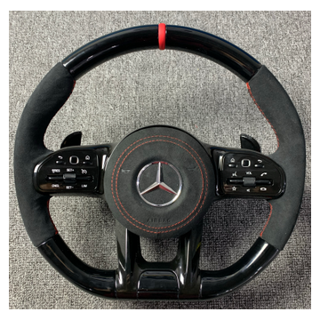 RIVEN peach wood grain steering wheel design WOOD-004
