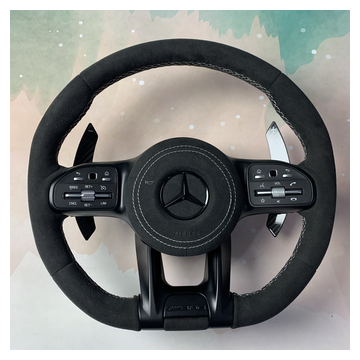 RIVEN peach wood grain steering wheel design WOOD-009